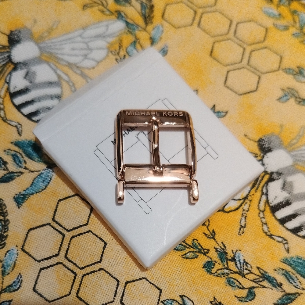 Michael Kors Rose Gold Buckle Accessory